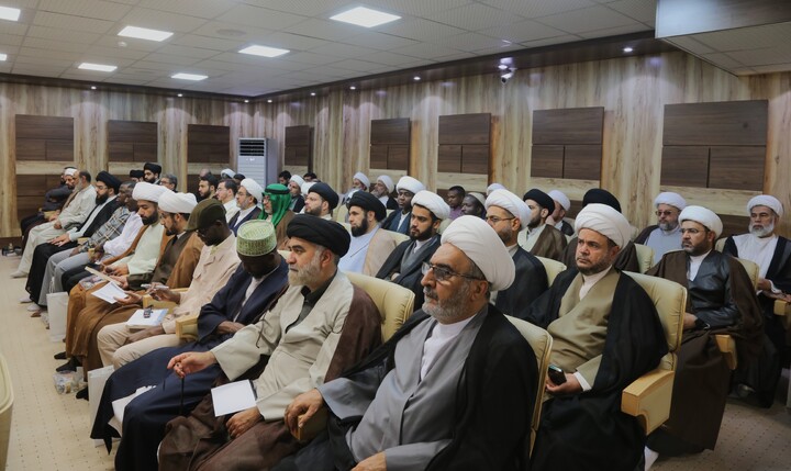 گردهمایی خطبای حسینی در نمایندگی قم عتبه مقدسه حسینیه