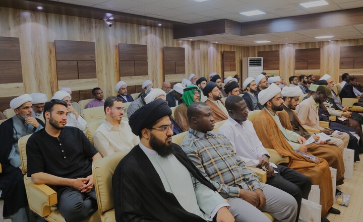 گردهمایی خطبای حسینی در نمایندگی قم عتبه مقدسه حسینیه