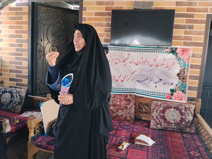 تصاویر/ آغاز «طرح اربعین تعالی» ویژه طلاب جدیدالورود در مدرسه علمیه الزهرا(س) ماهان