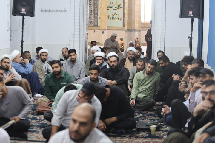 تصاویر / برگزاری درس خارج طلاب ملایری