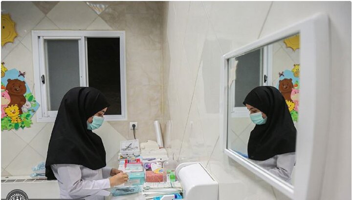 خدمت‌رسانی ۲۰۰ پرستار در دارالشفای حضرت معصومه (س)