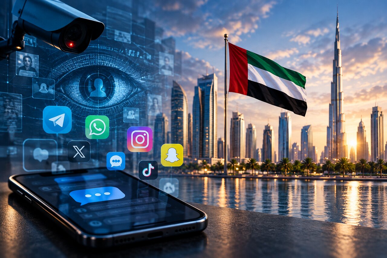 در امارات، یک پیام خصوصی می‌تواند همه‌چیز را از شما بگیرد!
