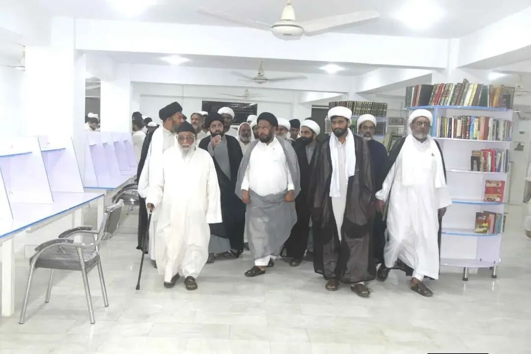 جامعۃ المنتظر لاہور میں علامہ اختر عباس نجفی کے نام پر شاندار ’’ای بک لائبریری‘‘ کا افتتاح