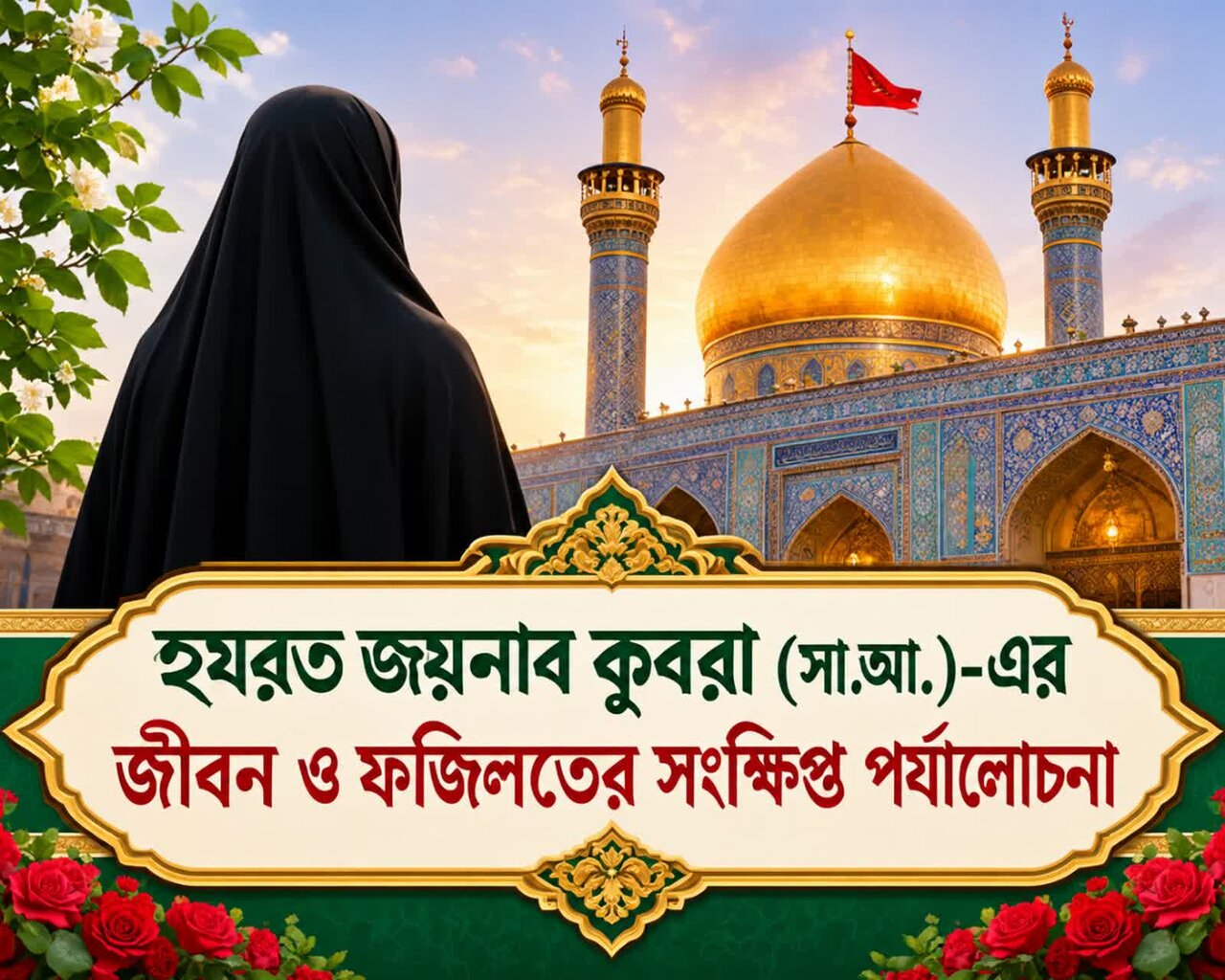 হযরত জয়নাব কুবরা (সা.আ.)-এর জীবন ও ফজিলতের সংক্ষিপ্ত পর্যালোচনা