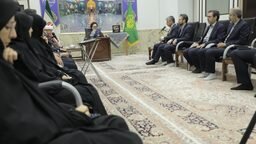 ابلاغ سند هوش مصنوعی آستان مقدس بانوی کرامت توسط آیت الله سعیدی