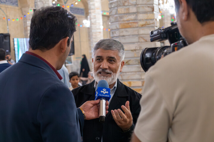 تصاویر/ بزرگداشت چهل و هشتمین سالگرد به آتش کشیده شدن مسجد جامع کرمان