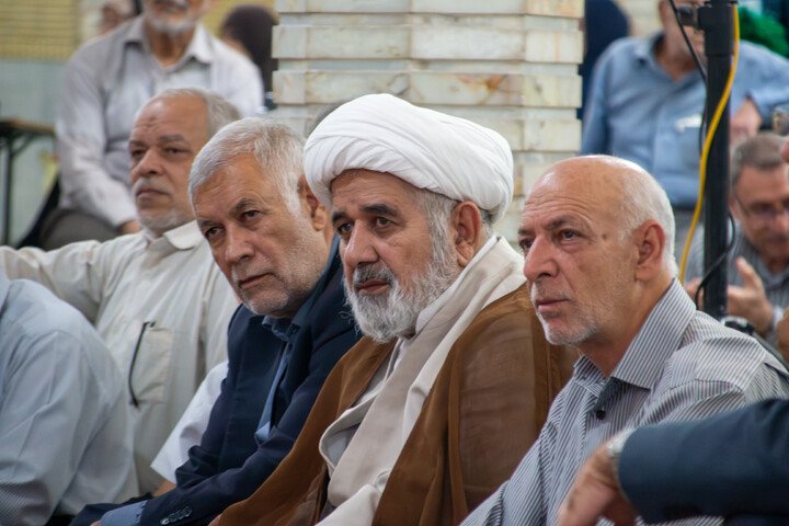 تصاویر/ بزرگداشت چهل و هشتمین سالگرد به آتش کشیده شدن مسجد جامع کرمان