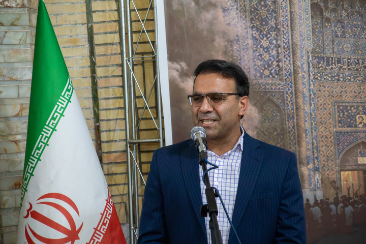 تصاویر/ بزرگداشت چهل و هشتمین سالگرد به آتش کشیده شدن مسجد جامع کرمان