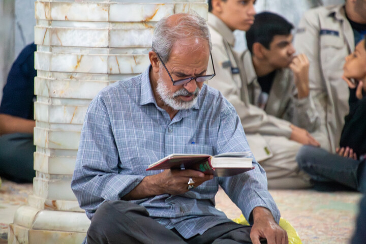 تصاویر/ بزرگداشت چهل و هشتمین سالگرد به آتش کشیده شدن مسجد جامع کرمان