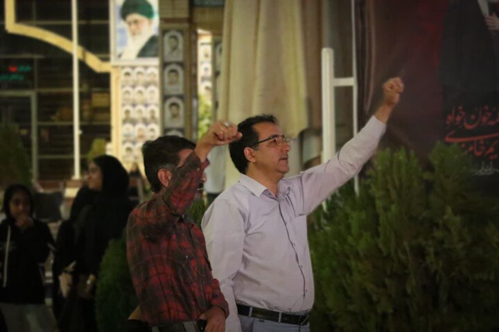 تصاویر/ بزرگداشت چهل و هشتمین سالگرد به آتش کشیده شدن مسجد جامع کرمان