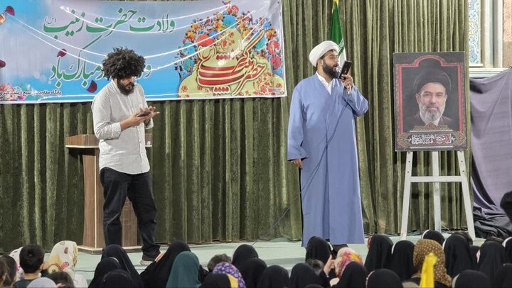 تصاویر/ جشن ولادت حضرت زینب کبری (س) و دورههمی دخترانه «جنت الزهرا»