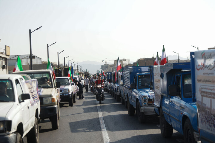 تصاویر/ رزمایش بزرگ بعثت در تهران
