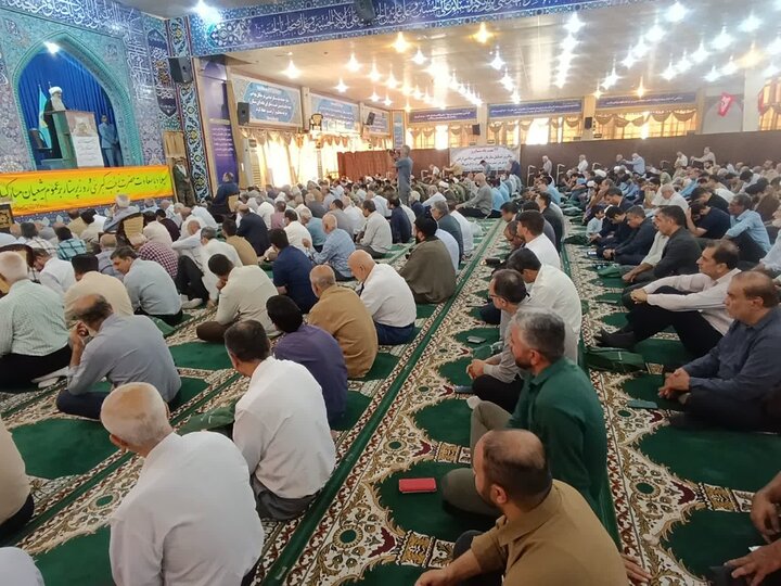 تصاویر/ آیین عبادی سیاسی نمازجمعه امروز شهر بوشهر