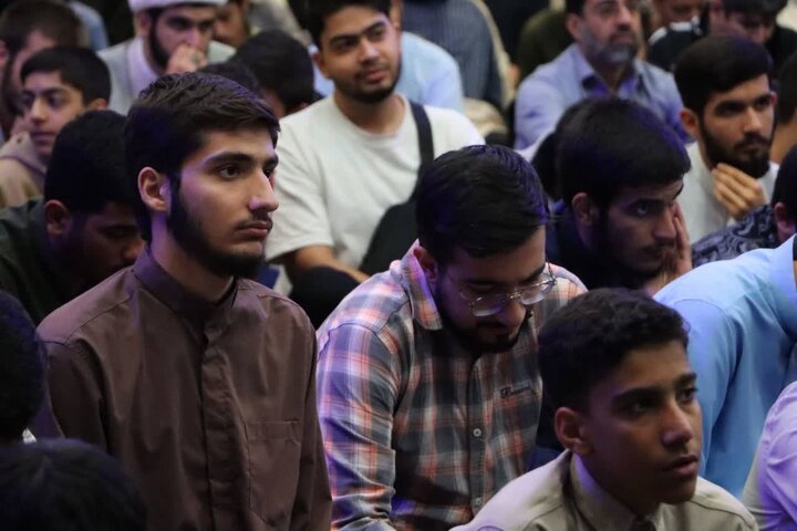 تصاویر/ محفل قرآن و عترت طلاب مدارس آیت‌الله مجتهدی و آیت‌الله حق‌شناس