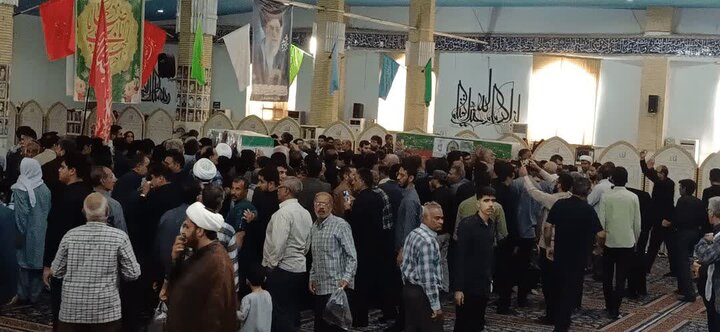 تصاویر/ تشییع پیکر مطهر شهیدان حادثه تروریستی شهرستان مهرستان سیستان و بلوچستان