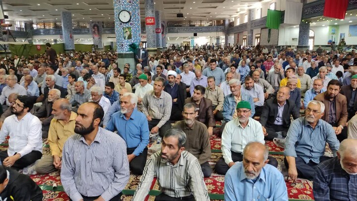تصاویر| نماز جمعه عبادی، سیاسی بیرجند