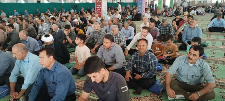 تصاویر/اقامه نماز عبادی سیاسی جمعه در ساوه