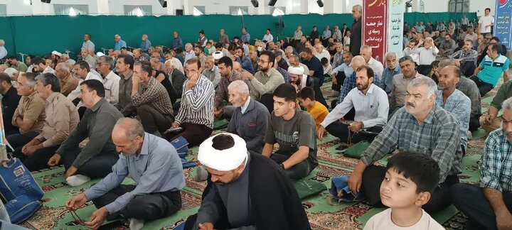 تصاویر/اقامه نماز عبادی سیاسی جمعه در ساوه