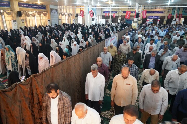 نماز جمعه بوشهر به روایت تصویر