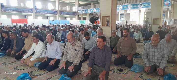 تصاویر/اقامه نماز عبادی سیاسی جمعه در خمین
