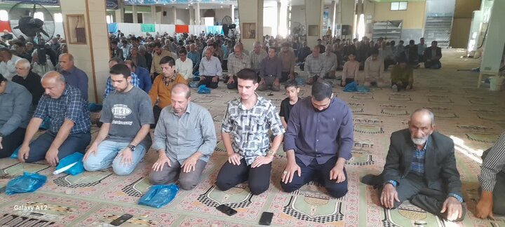 تصاویر/اقامه نماز عبادی سیاسی جمعه در خمین