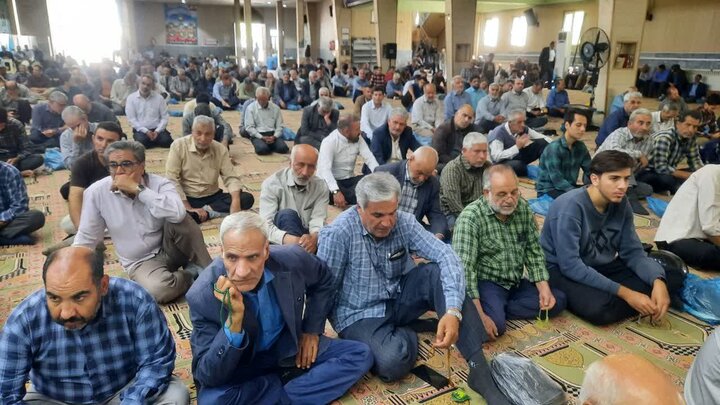 تصاویر/اقامه نماز عبادی سیاسی جمعه در خمین