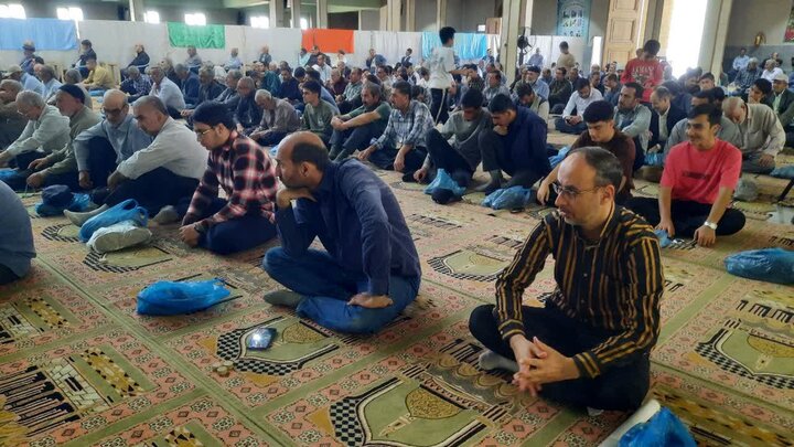 تصاویر/اقامه نماز عبادی سیاسی جمعه در خمین