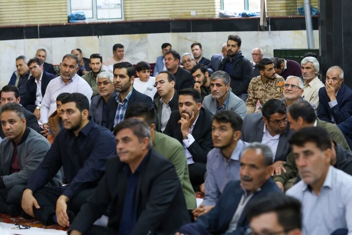 تصاویر | آیین تکریم و معارفه امام جمعه شهرستان ملکان