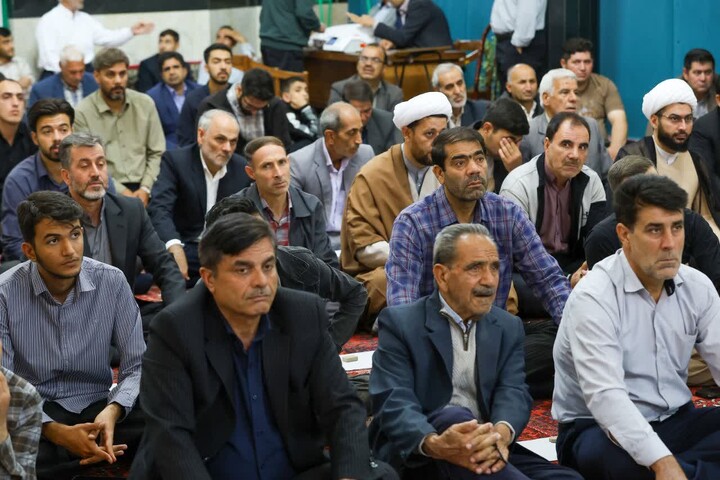 تصاویر | آیین تکریم و معارفه امام جمعه شهرستان ملکان