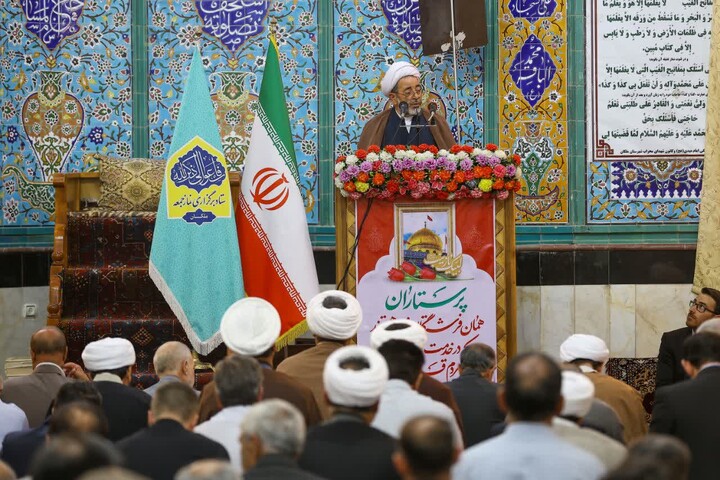 تصاویر | آیین تکریم و معارفه امام جمعه شهرستان ملکان