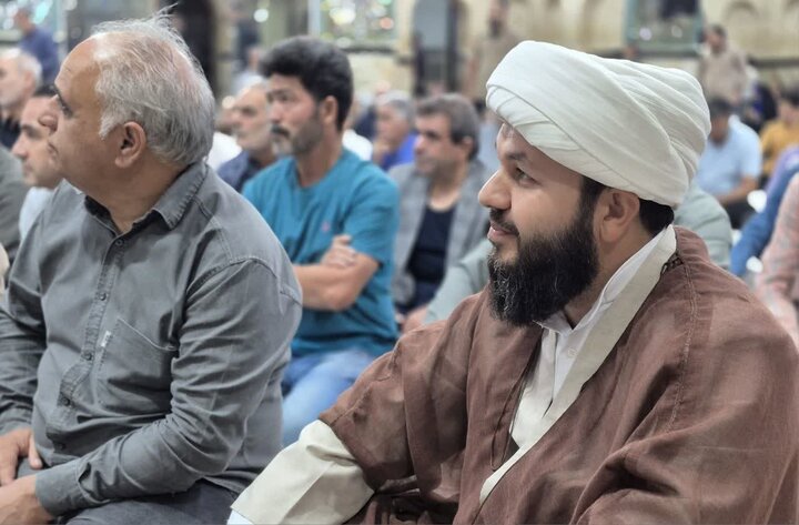 تصاویر/برگزاری سلسله جلسات تفسیر نهج البلاغه در ساوه