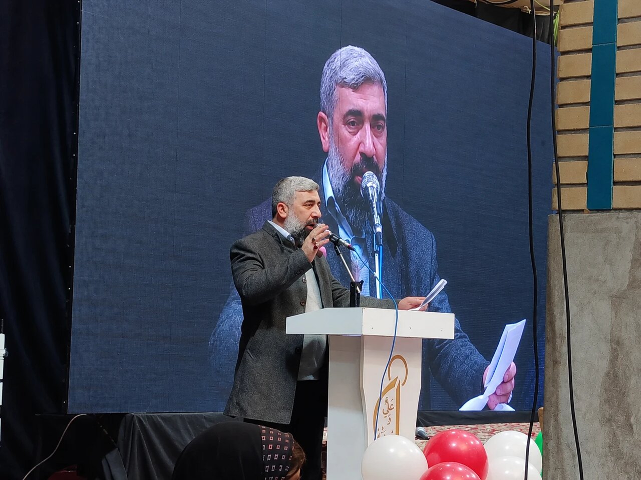 جشن بزرگ میلاد حضرت زینب کبری(س) با حضور خانواده‌های شهدا، ایثارگران، رزمندگان و جانبازان فاطمیون