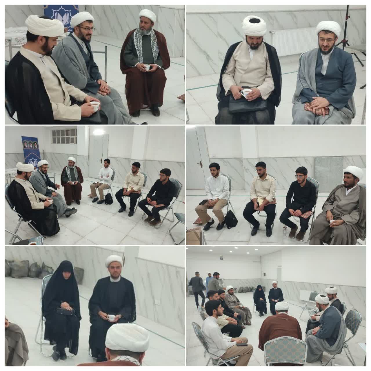 دیدار معاون پژوهش حوزه‌های علمیه کشور با استعدادهای برتر مدارس علمیه منطقه کاشان