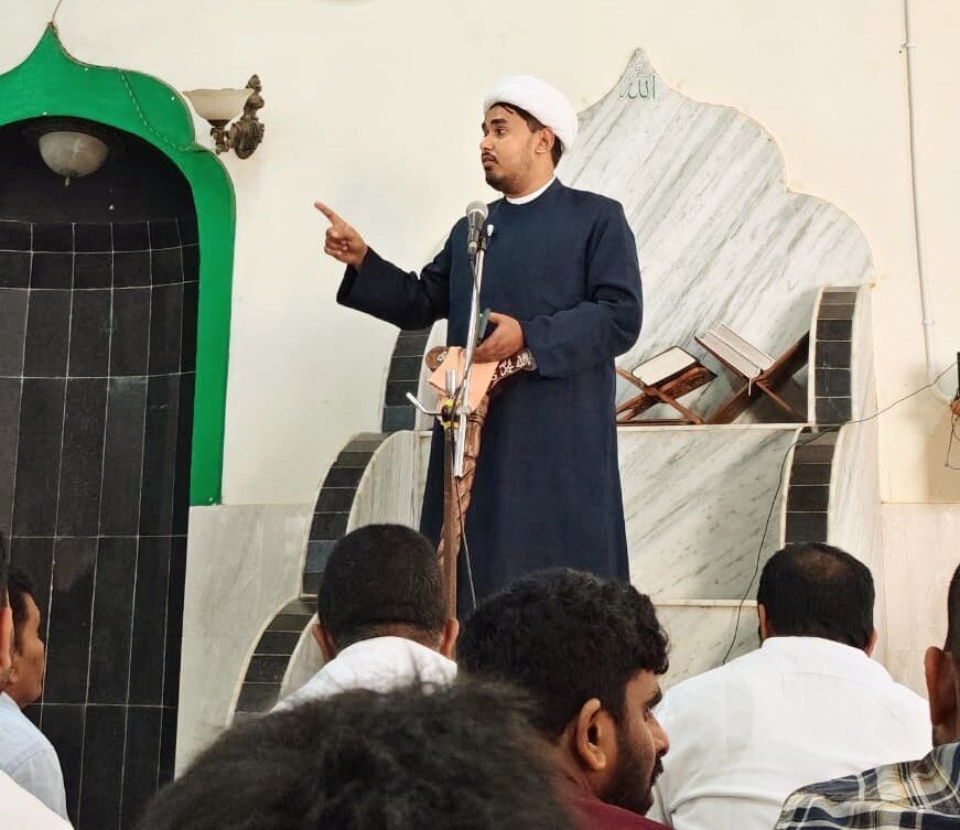 عدل و انصاف کا قیام، مظلوموں کے حقوق کا تحفظ اور ظلم کے خلاف آواز اٹھانا ہر باشعور انسان کی ذمہ داری ہے، مولانا حیدر مہدی مہدوی