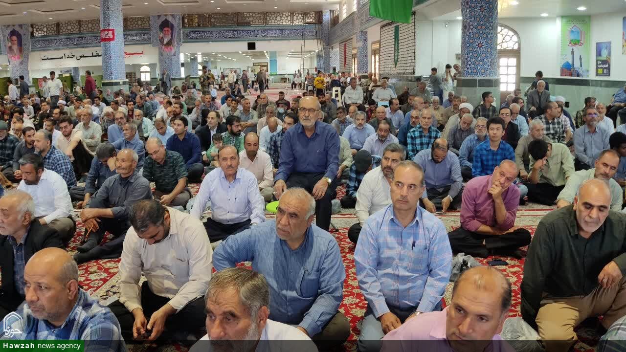 تصاویر/ اقامه نماز جمعه عبادی سیاسی بیرجند