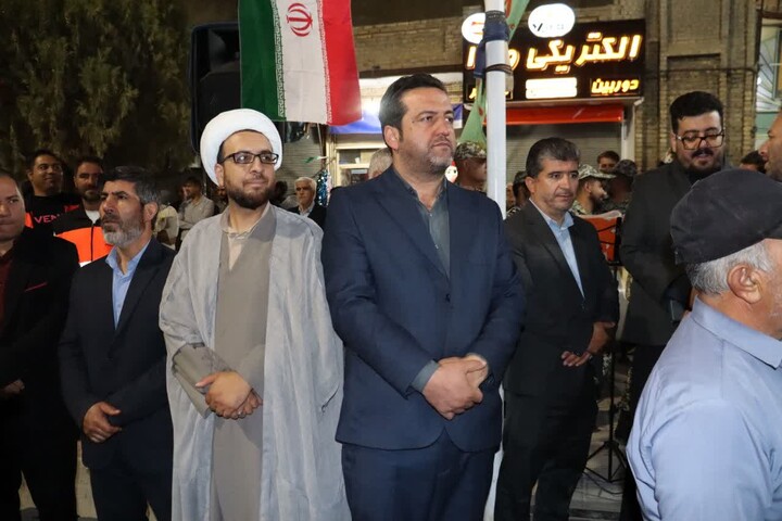 تصاویر / رزمایش ۲هزارنفری جانفدا شهرستان درگزین