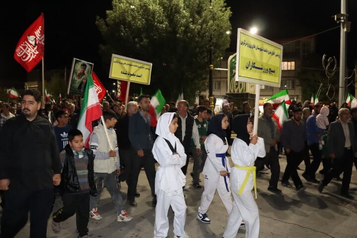 تصاویر / رزمایش ۲هزارنفری جانفدا شهرستان درگزین