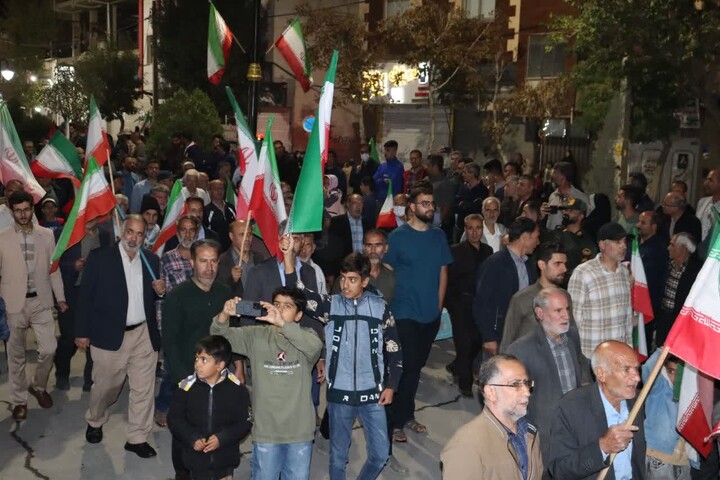 تصاویر / رزمایش ۲هزارنفری جانفدا شهرستان درگزین