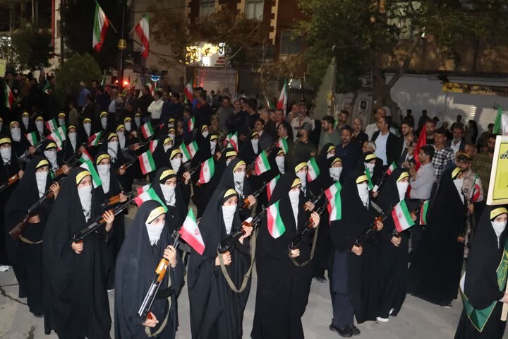 تصاویر / رزمایش ۲هزارنفری جانفدا شهرستان درگزین