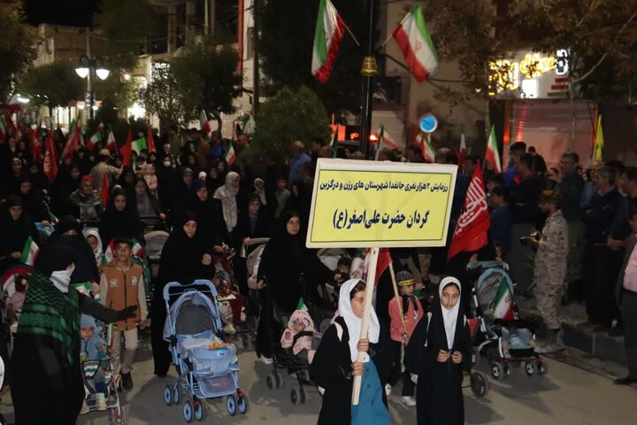 تصاویر / رزمایش ۲هزارنفری جانفدا شهرستان درگزین