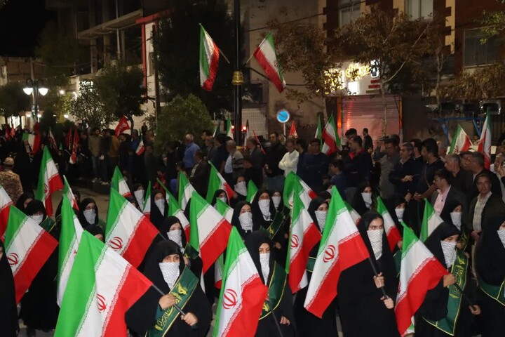 تصاویر / رزمایش ۲هزارنفری جانفدا شهرستان درگزین