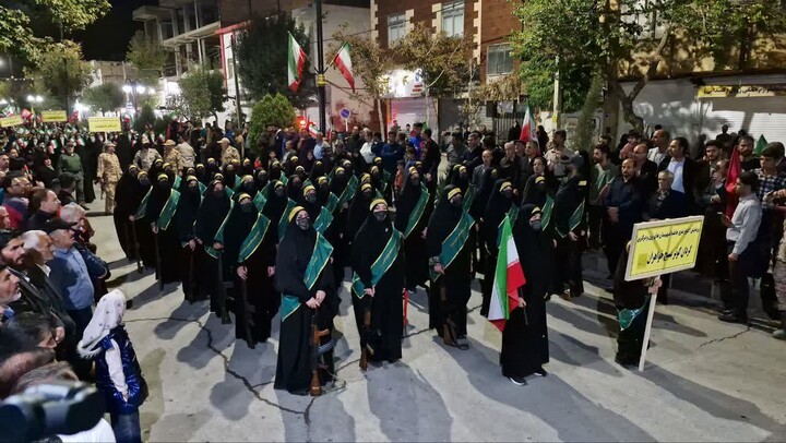تصاویر / رزمایش ۲هزارنفری جانفدا شهرستان درگزین