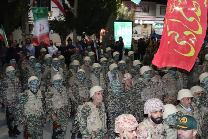 تصاویر / رزمایش ۲هزارنفری جانفدا شهرستان درگزین