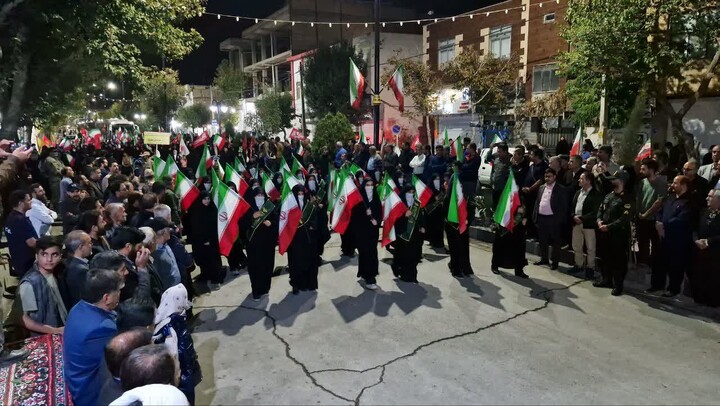 تصاویر / رزمایش ۲هزارنفری جانفدا شهرستان درگزین