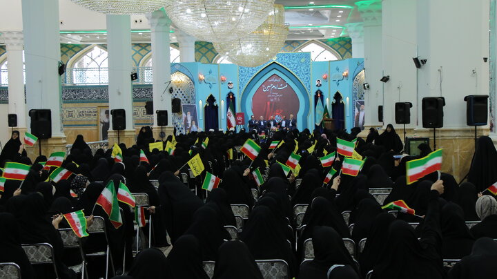 گزارش تصویری + رونمایی از کتاب «ملت امام حسین(ع)» در مسجد مقدس جمکران