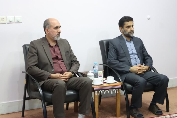 تصاویر/ دیدار مدیرکل و معاونین صدا و سیمای تبرستان با نماینده ولی فقیه در استان مازندران