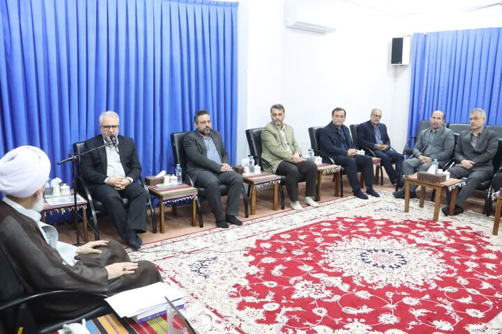 تصاویر/ دیدار مدیرکل و معاونین صدا و سیمای تبرستان با نماینده ولی فقیه در استان مازندران