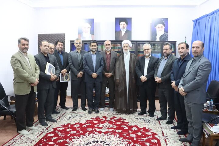تصاویر/ دیدار مدیرکل و معاونین صدا و سیمای تبرستان با نماینده ولی فقیه در استان مازندران