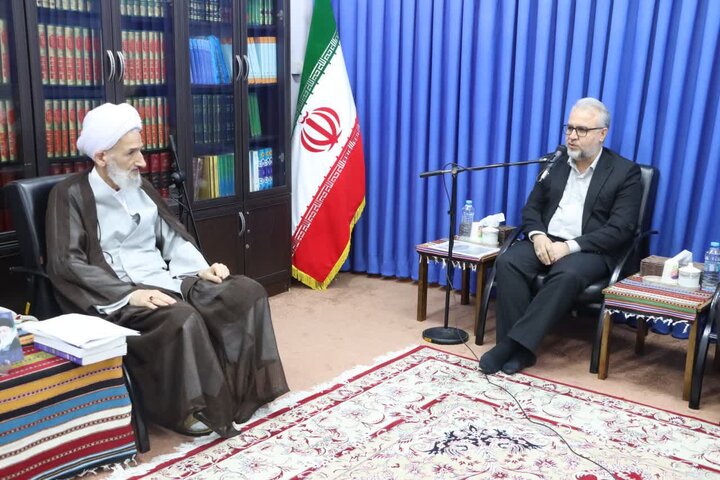 تصاویر/ دیدار مدیرکل و معاونین صدا و سیمای تبرستان با نماینده ولی فقیه در استان مازندران