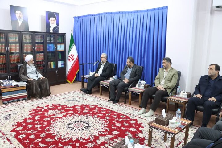 تصاویر/ دیدار مدیرکل و معاونین صدا و سیمای تبرستان با نماینده ولی فقیه در استان مازندران